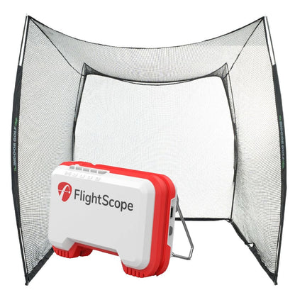 Flightscope Mevo Golf Net Practice Bundle
