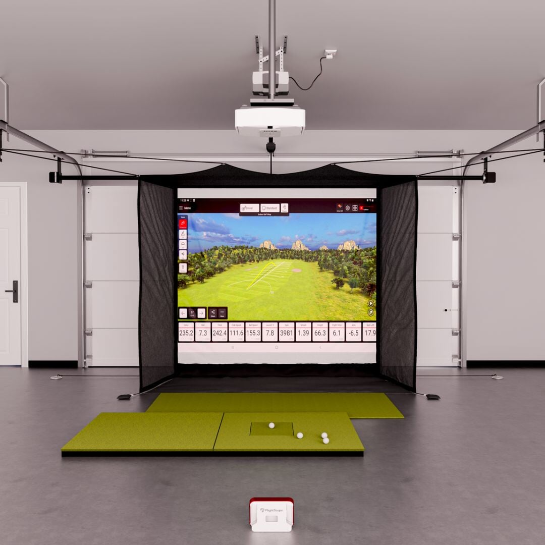 Full Swing KIT Garage Golf Simulator Package