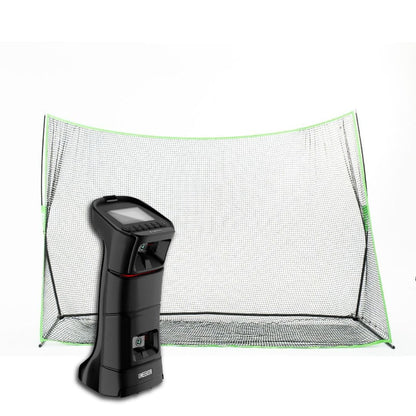 Uneekor EYE MINI Golf Net Practice Bundle Golf Simulator Uneekor 10x7 Rectangle Golf Net View 