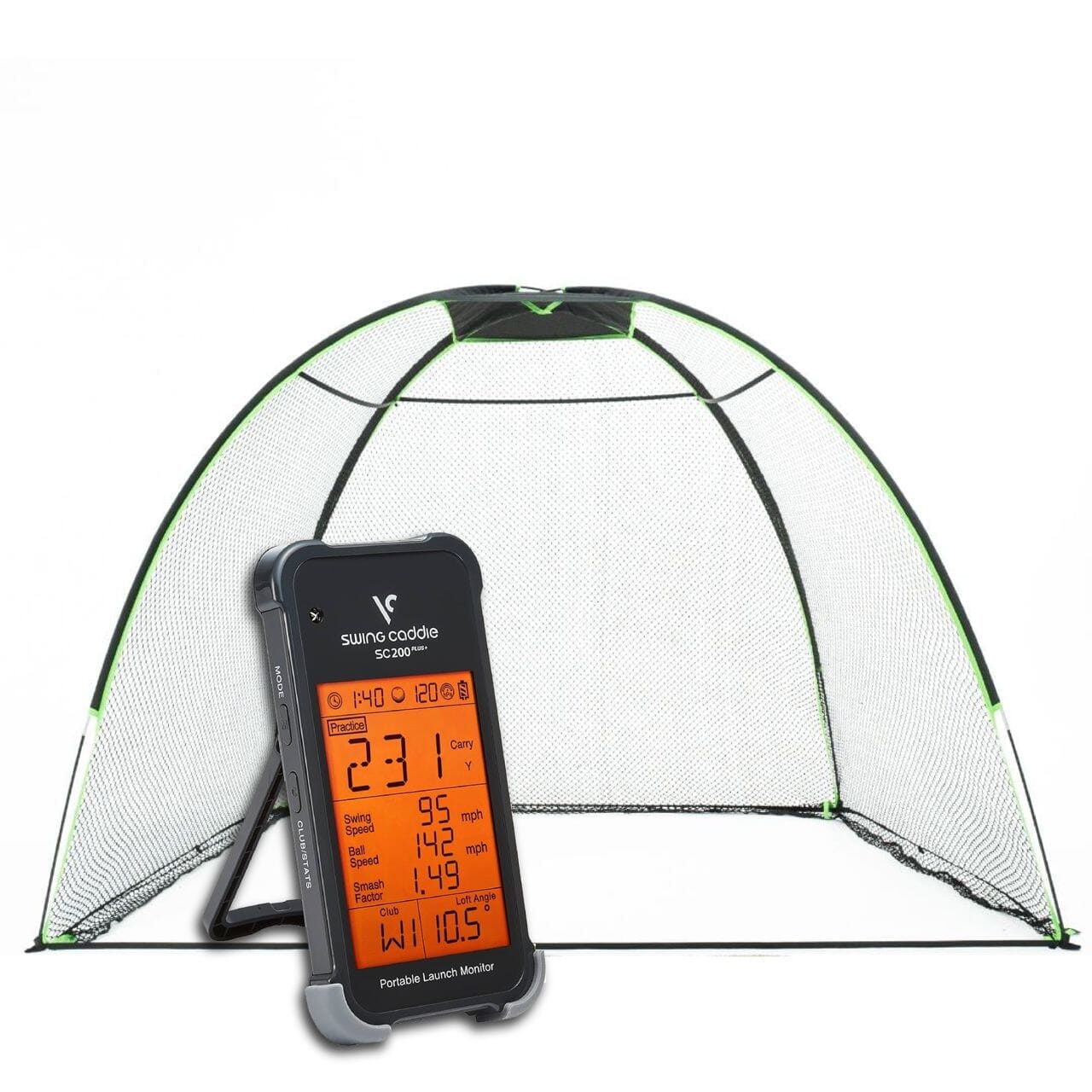 Voice Caddie SC200 Golf Net Practice Bundle