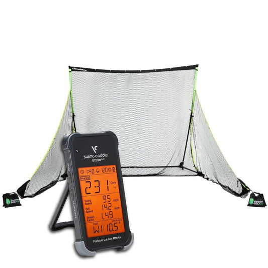 Voice Caddie SC200 Golf Net Practice Bundle