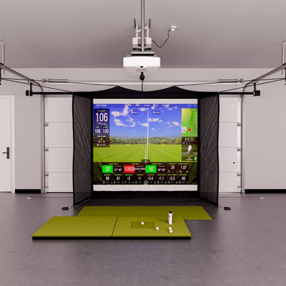 SkyTrak+ Garage Golf Simulator Package
